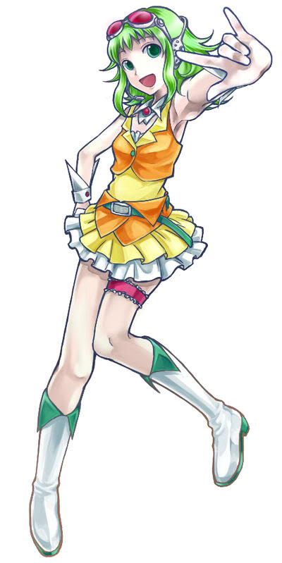 gumi from vocaloid