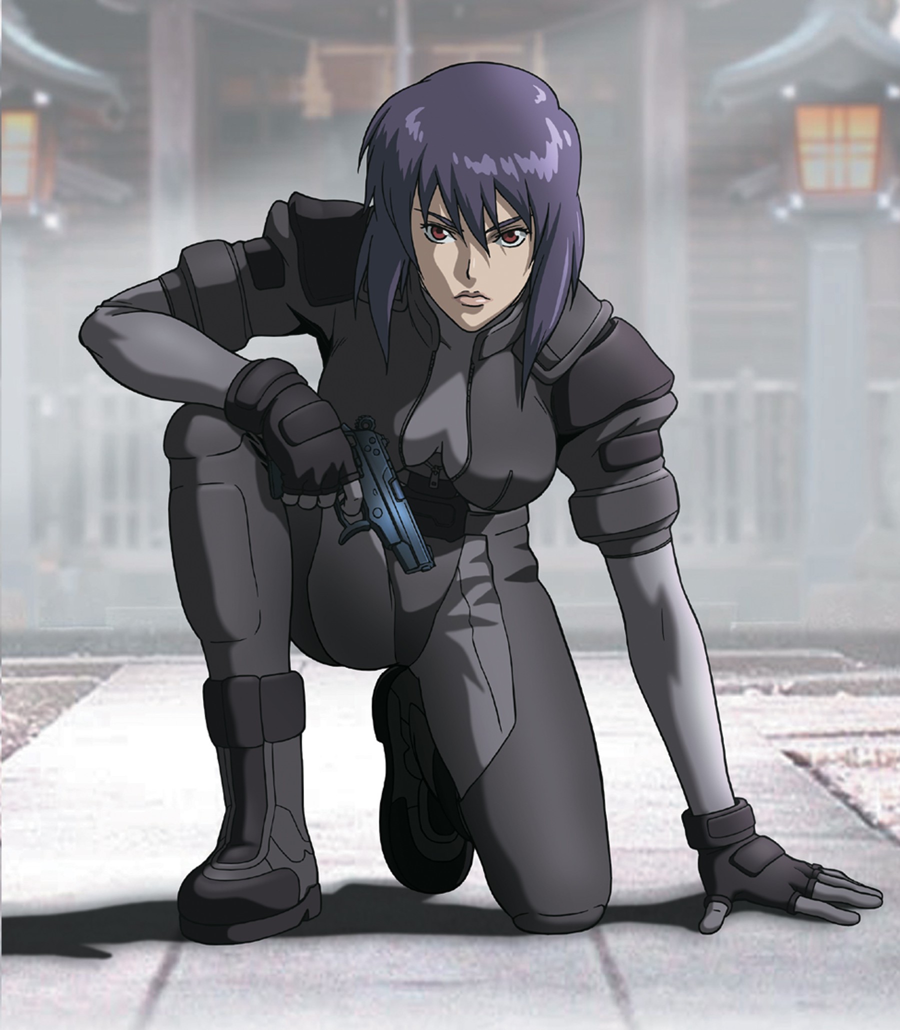 Motoko Kusanagi From Ghost In The Shell Stand Alone Complex Series