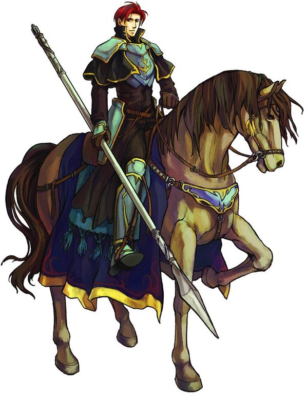 Seth from Fire Emblem: The Sacred Stones