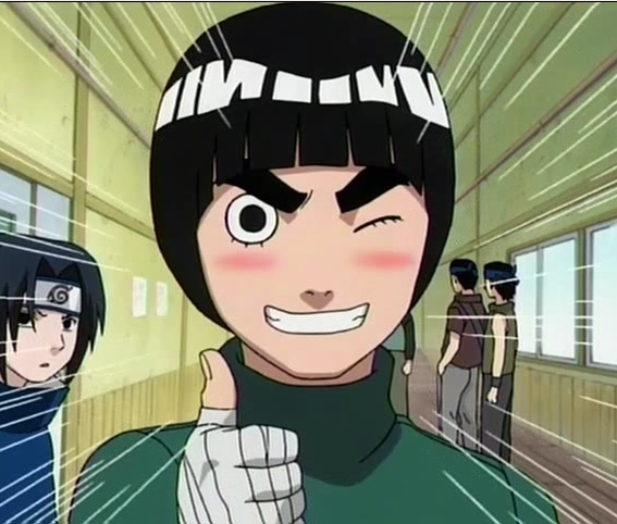 Rock Lee Naruto Embroidery Design File Instant Download