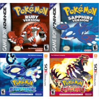 Image of Pokemon Ruby and Sapphire