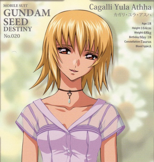 Cagalli Yula Athha From Mobile Suit Gundam Seed