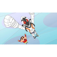Kamen Rider Fourze x Crayon Shin-chan Image