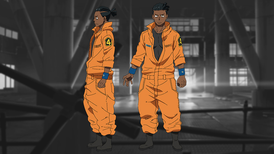 Ogun Montgomery from Fire Force 2nd Season.