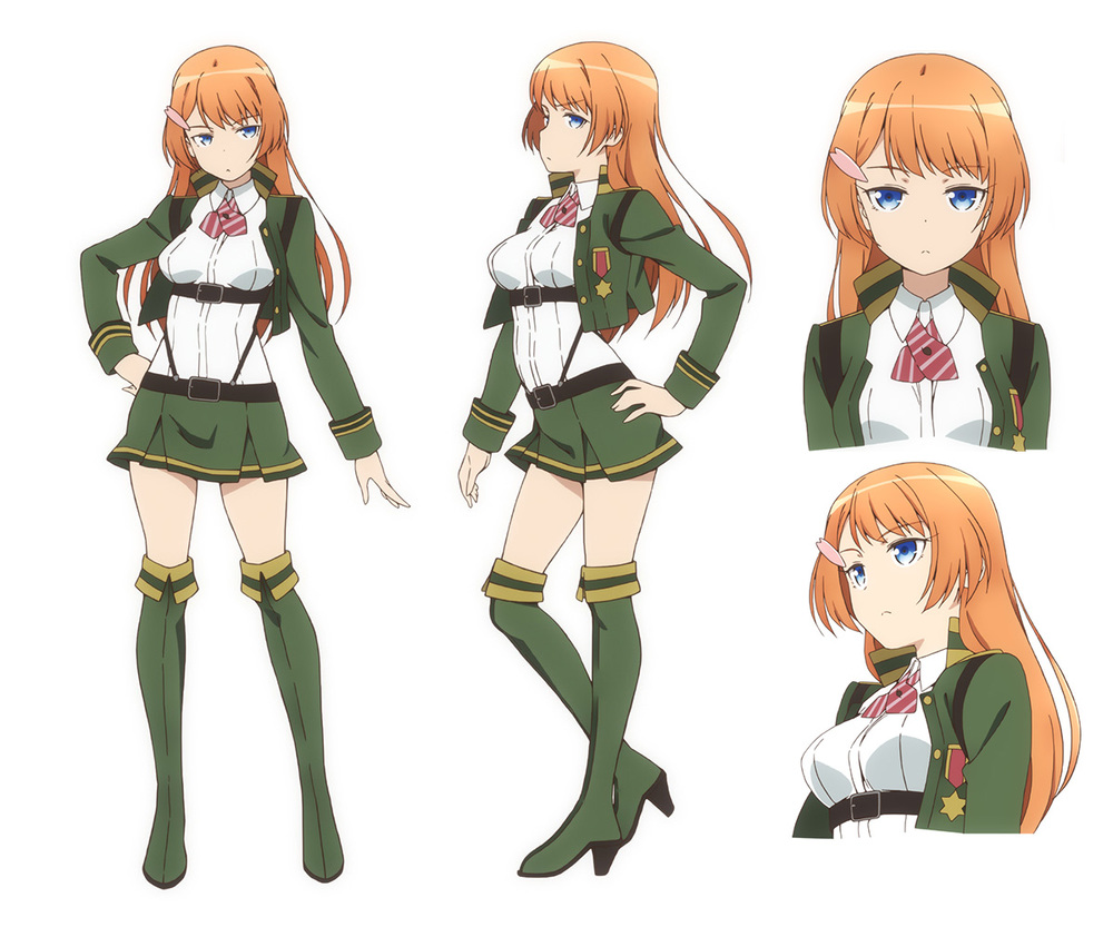 Ouka Ootori from AntiMagic Academy - The 35th Test Platoon