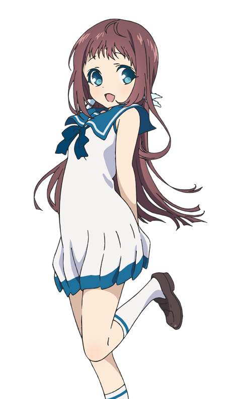 Nagi no Asukara Manaka Mukaido Strap rubber figure official anime girl |  eBay