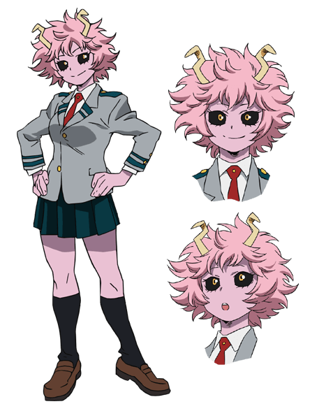 Anime Character Ashido Mina Pink Curly Hair Wig Role Cosplay Corrosive  Liquid Us  Fruugo IN