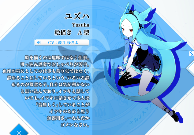 Yuzuha, Conception Wiki