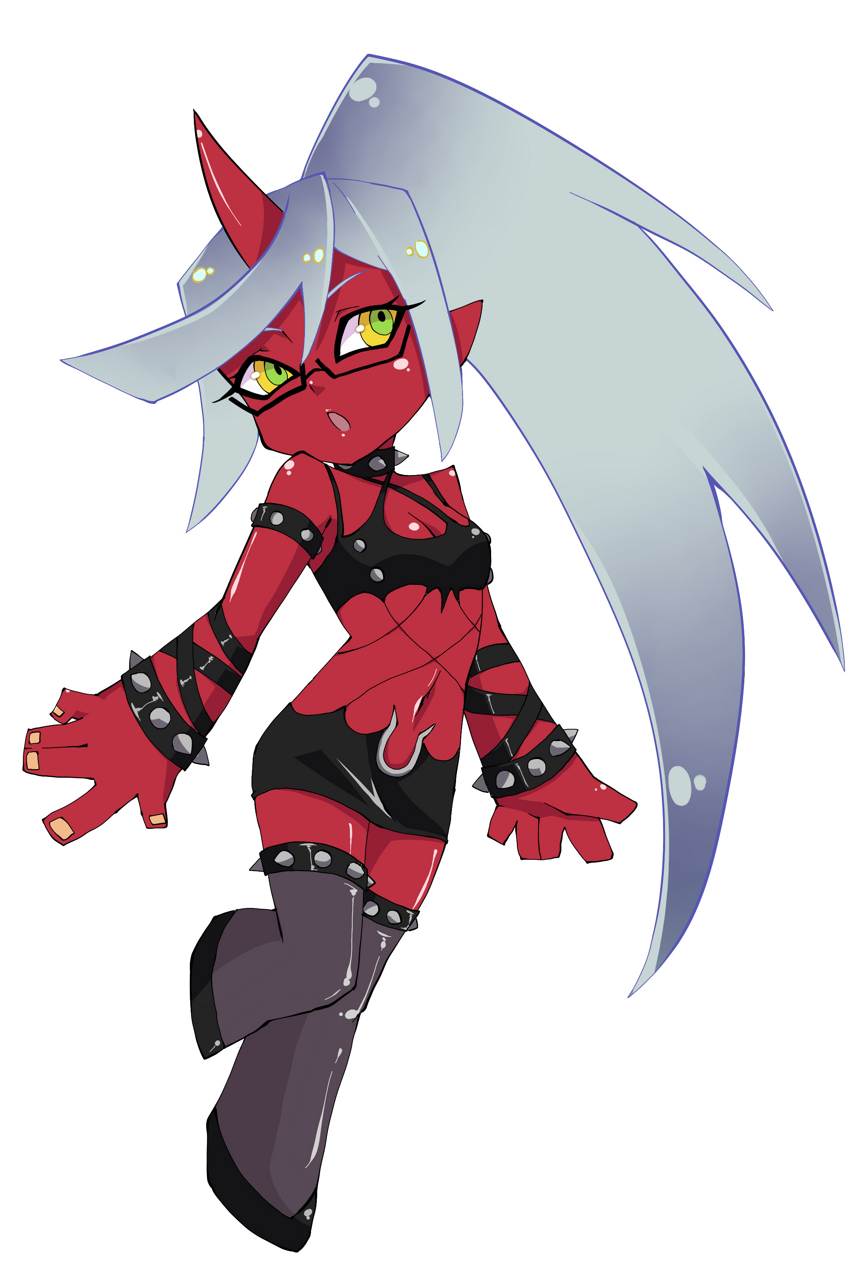 Kneesocks Demon From Panty And Stocking With Garterbelt 5584