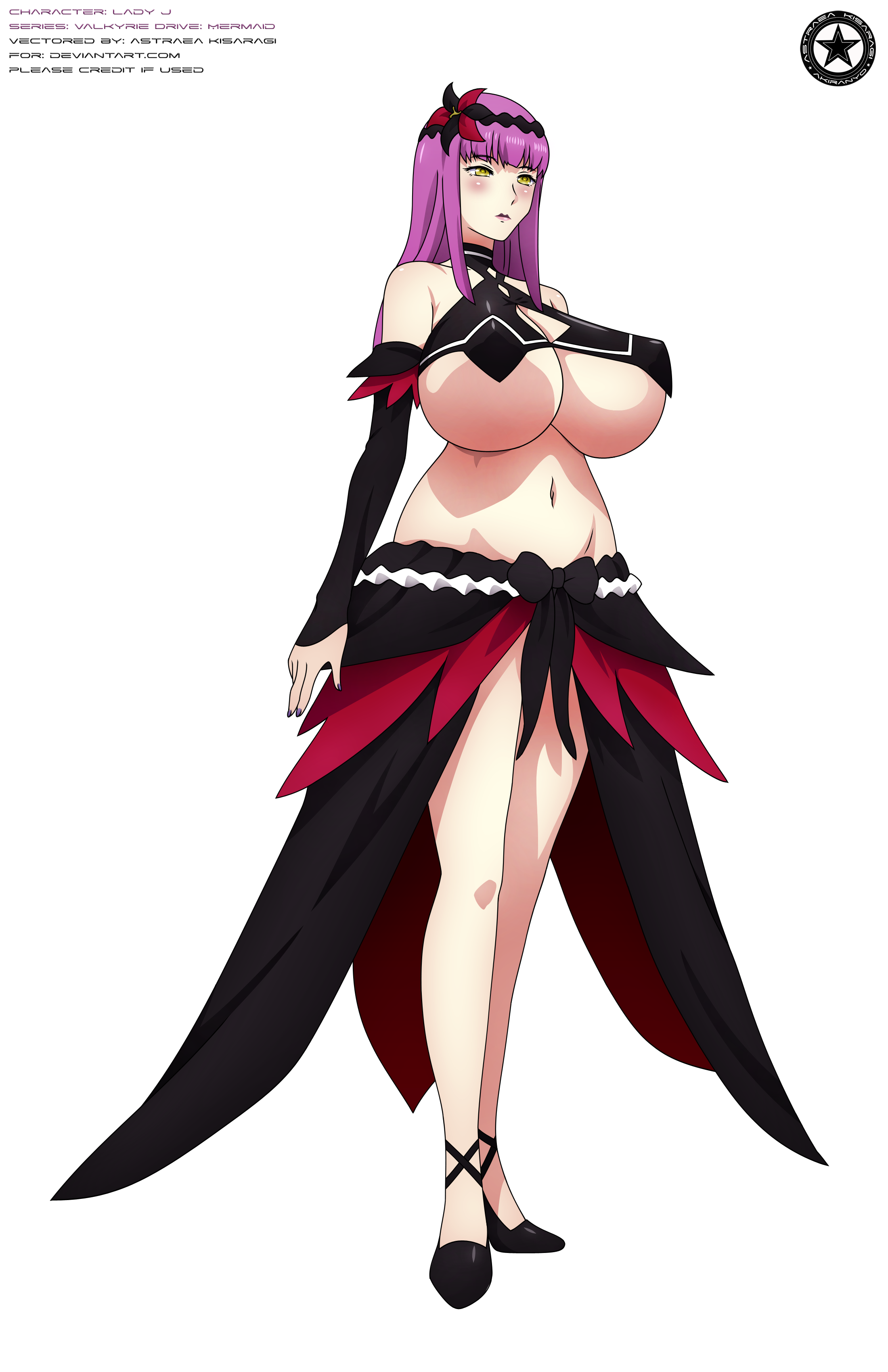 Lady J From Valkyrie Drive Mermaid
