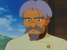Dr. Mikamura from Mobile Fighter G Gundam