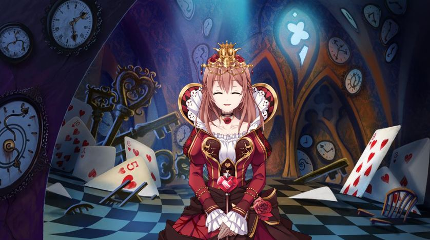 Premium AI Image  A poster for the anime series called the queen of hearts