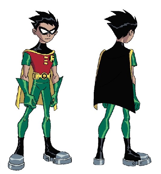 Robin Anime color Teen Titans Go by Liznnie on DeviantArt