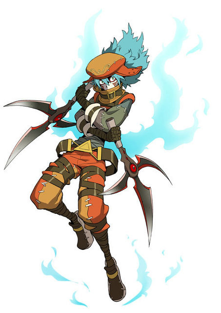 Azure Flame Kite from .hack//Roots