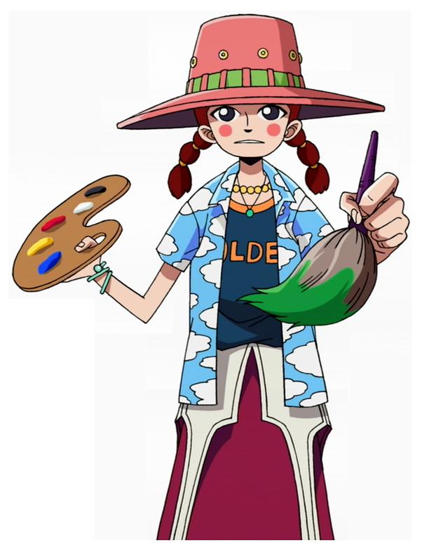 Ms. Goldenweek from One Piece.