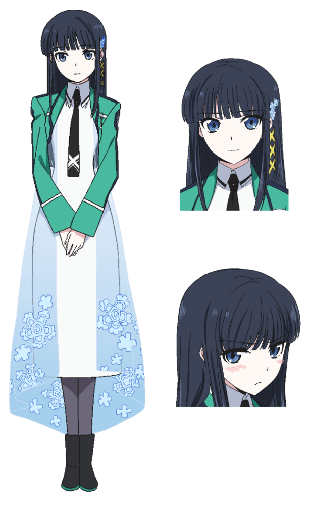 Miyuki Shiba, Mahouka Koukou no Rettousei | Anime, Character design, Magic  school