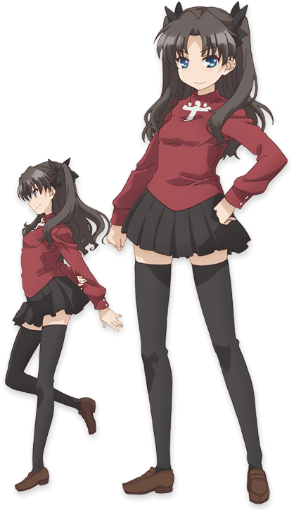 Rin Tohsaka From Fate Stay Night