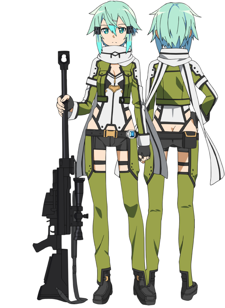 Sinon from Sword Art Online 2