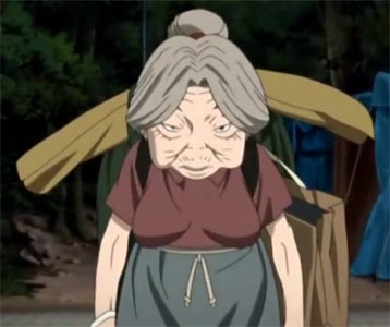 Mysterious Old Woman from Paranoia Agent