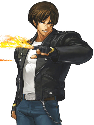Kyo Kusanagi from The King of Fighters