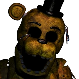 Withered Golden Freddy from Five Nights at Freddy's 2