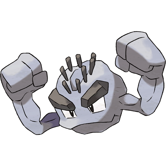 Geodude From Pokemon Red And Blue 