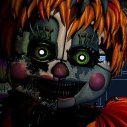 Scrap Baby from Freddy Fazbear's Pizzeria Simulator