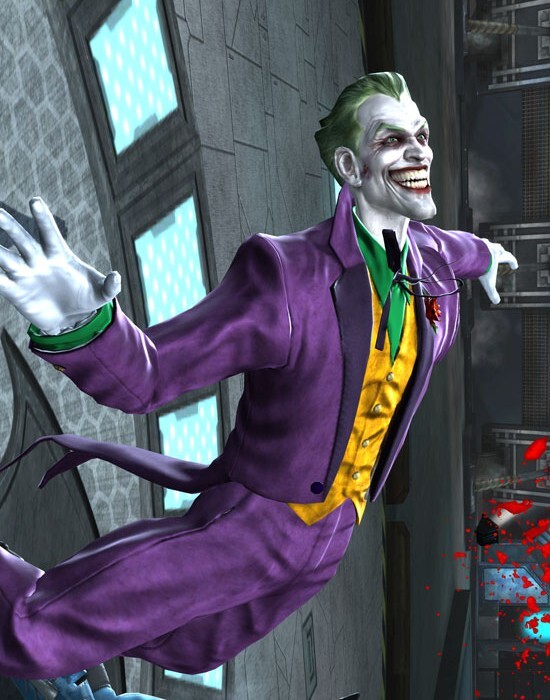 The Joker from Mortal Kombat vs. DC Universe