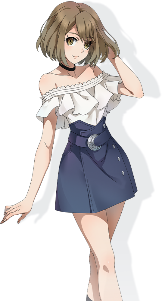 Nonanime Anime Girl Renderlckiwi On Deviantart  Cute Anime School Girl   631x1267 Png Clipart Download