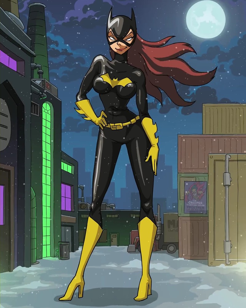 Batgirl from Batmetal.