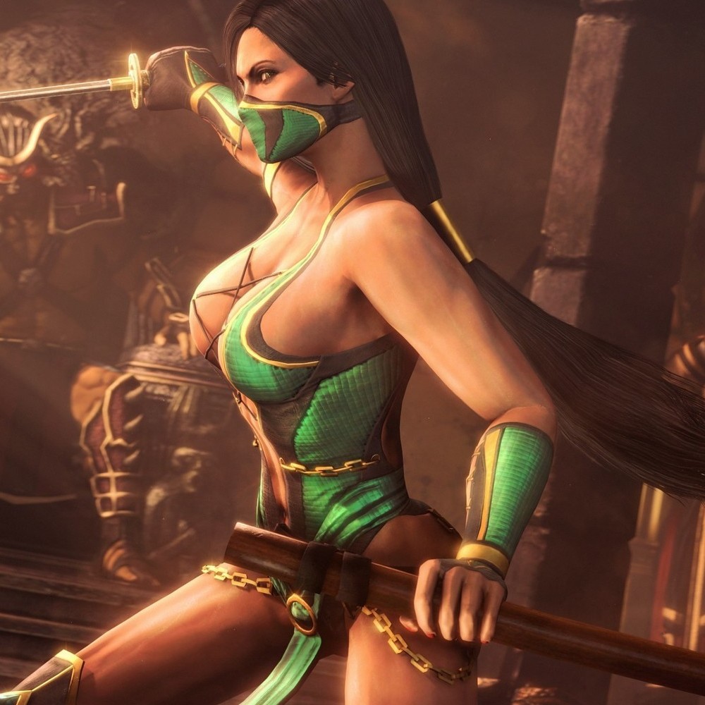 Jade from Mortal Kombat II.
