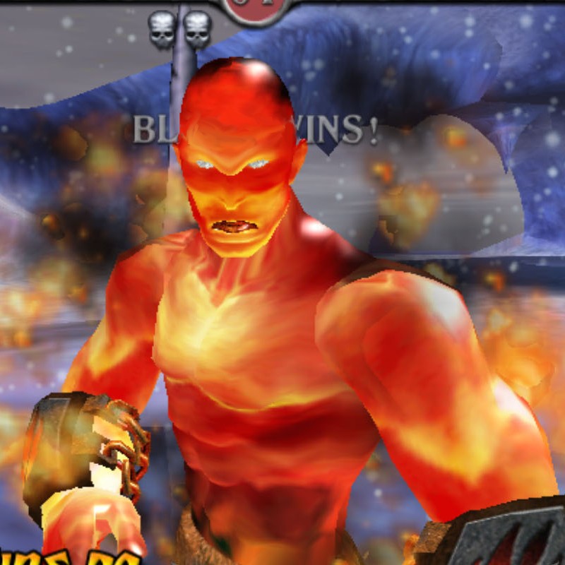 Blaze from Mortal Kombat: Deadly Alliance