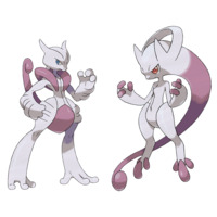 Image of Mega Mewtwo X and Y